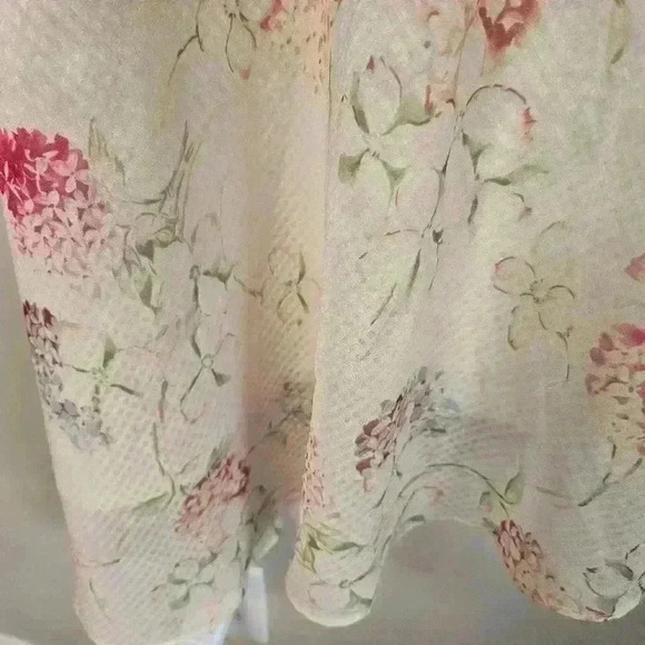 A New Day Floral Sundress Sleeveless Tiered Assymetrical Sz XL Spring Summer - Picture 4 of 11